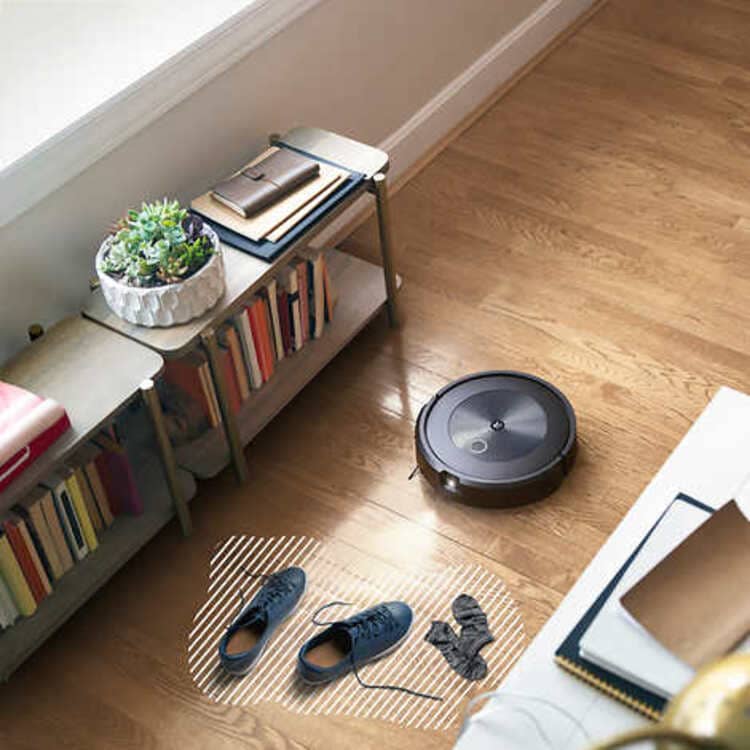 iRobot Roomba j8+ (8550) Wi-Fi Connected Self-Emptying Robot Vacuum