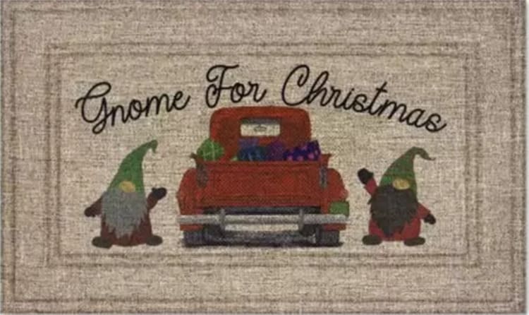 Soho Christmas doormat 18" x 30" x 30