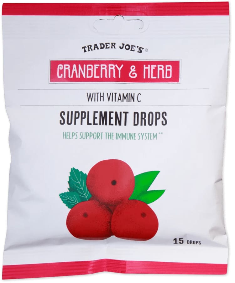 Cranberry and Herb Supplement Drops