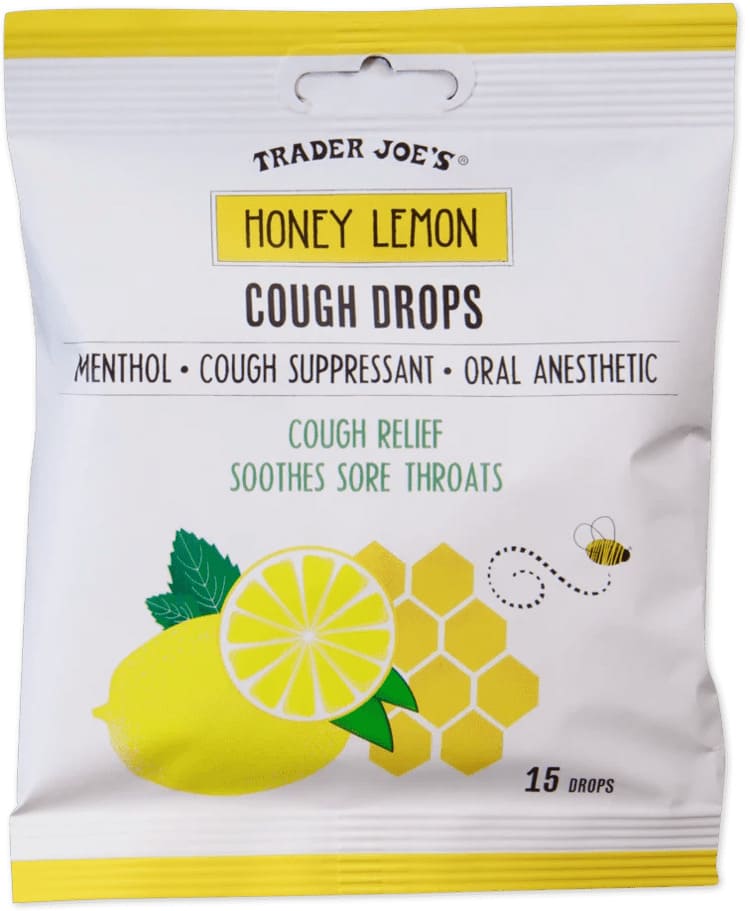 Trader Joe's Honey Lemon Cough Drops