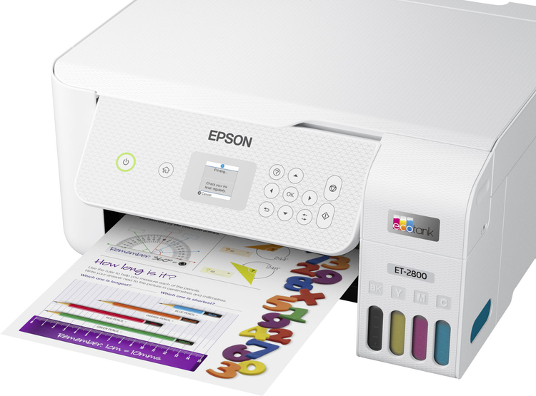 BEST BUY Epson - EcoTank Wireless Color Inkjet Cartridge Free Supertank Printer