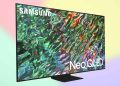 Best Buy Samsung 55” Class QN90B Neo QLED 4K Smart Tizen TV
