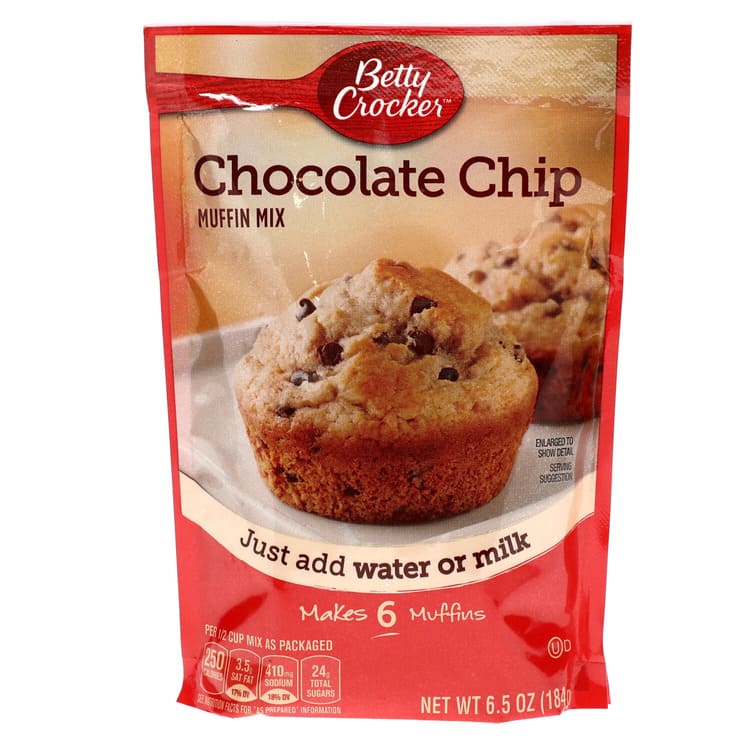 Betty Crocker Chocolate Chip Muffins