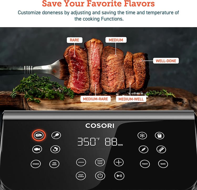 COSORI Pro II Air Fryer Oven Combo