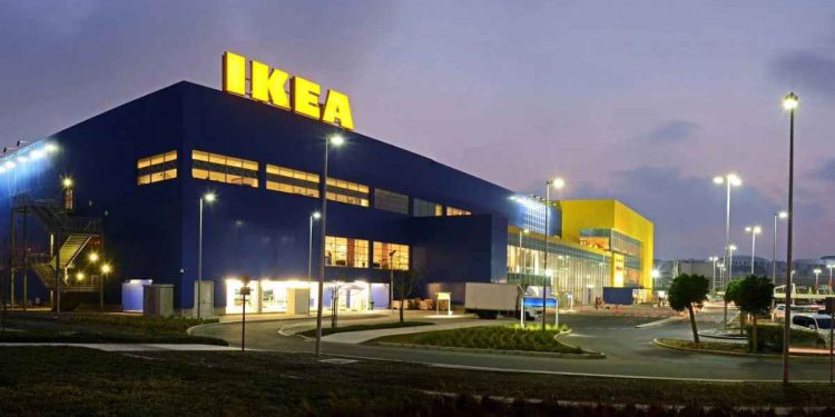 IKEA BROR Shelving unit, black wood