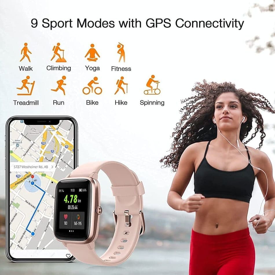 Letsfit Smartwatch Fitness Tracker