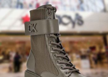 Macy's combat boots Calvin Klein