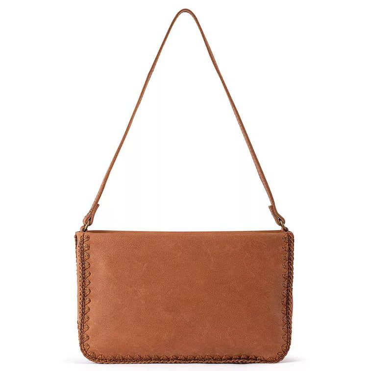 Macy's Women's Flora Leather Shoulder Bag