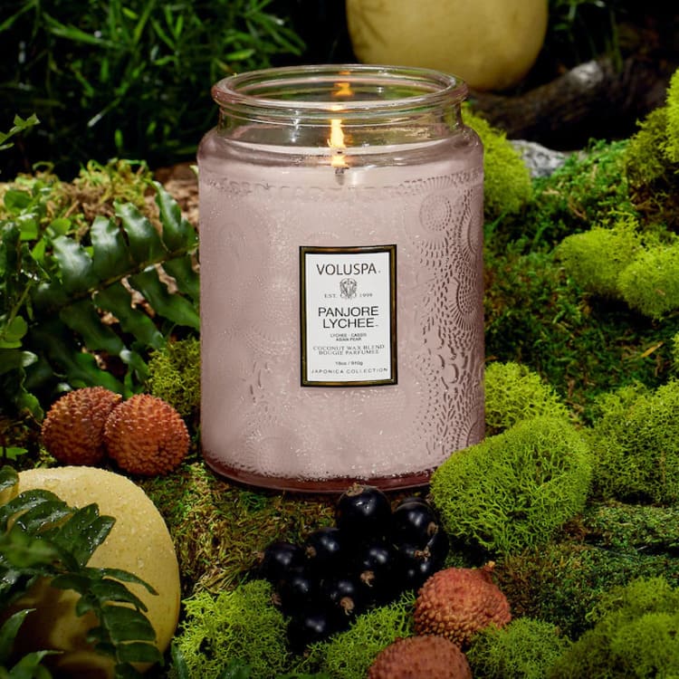 Sephora Panjore Lychee Glass Jar Candle