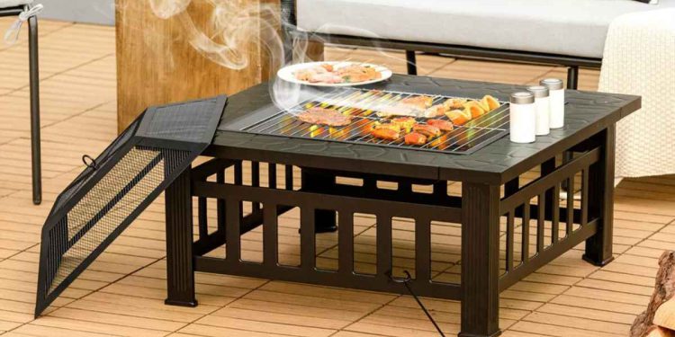 Target barbecue stove barbecue fridge outdoor furniture