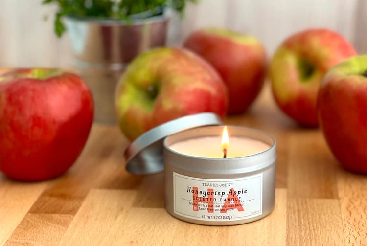 Trader Joe's Honeycrisp Apple Scented Candle