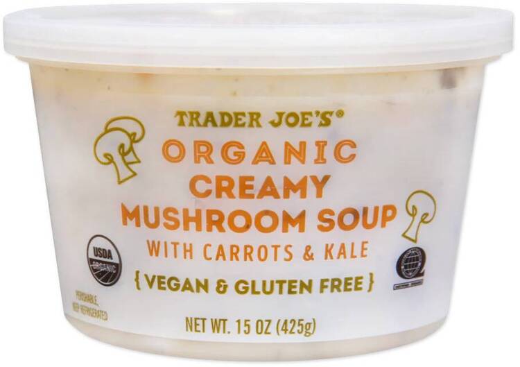 Trader Joe's Organic Creamy Mushroom Soup