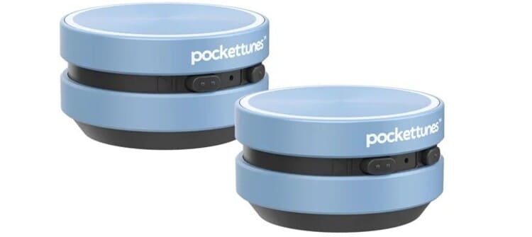 Walmart PocketTunes Bone Conduction Instant Mini Speakers with Bluetooth Wireless Technology