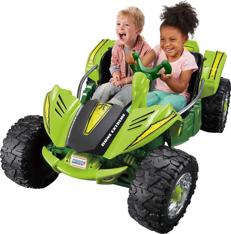 Power Wheels Dune Racer Extreme Green 12V Ride On Vehicle