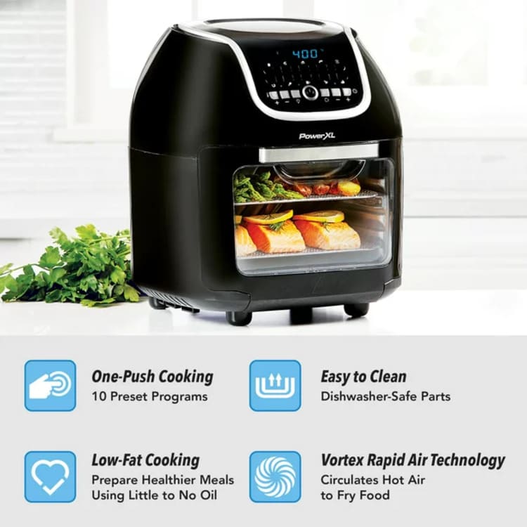 Walmart PowerXL Vortex Air Fryer Pro Plus 10 Quart Capacity