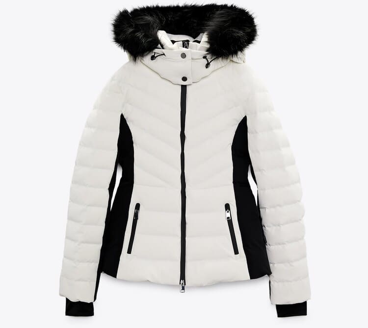 ZARA RECCO SYSTEM WINDPROOF AND WATERPROOF DOWN JACKET SKI COLLECTION