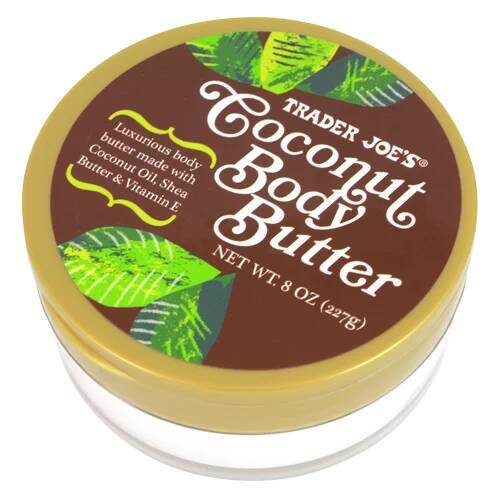 Coconut body butter Trader Joe's