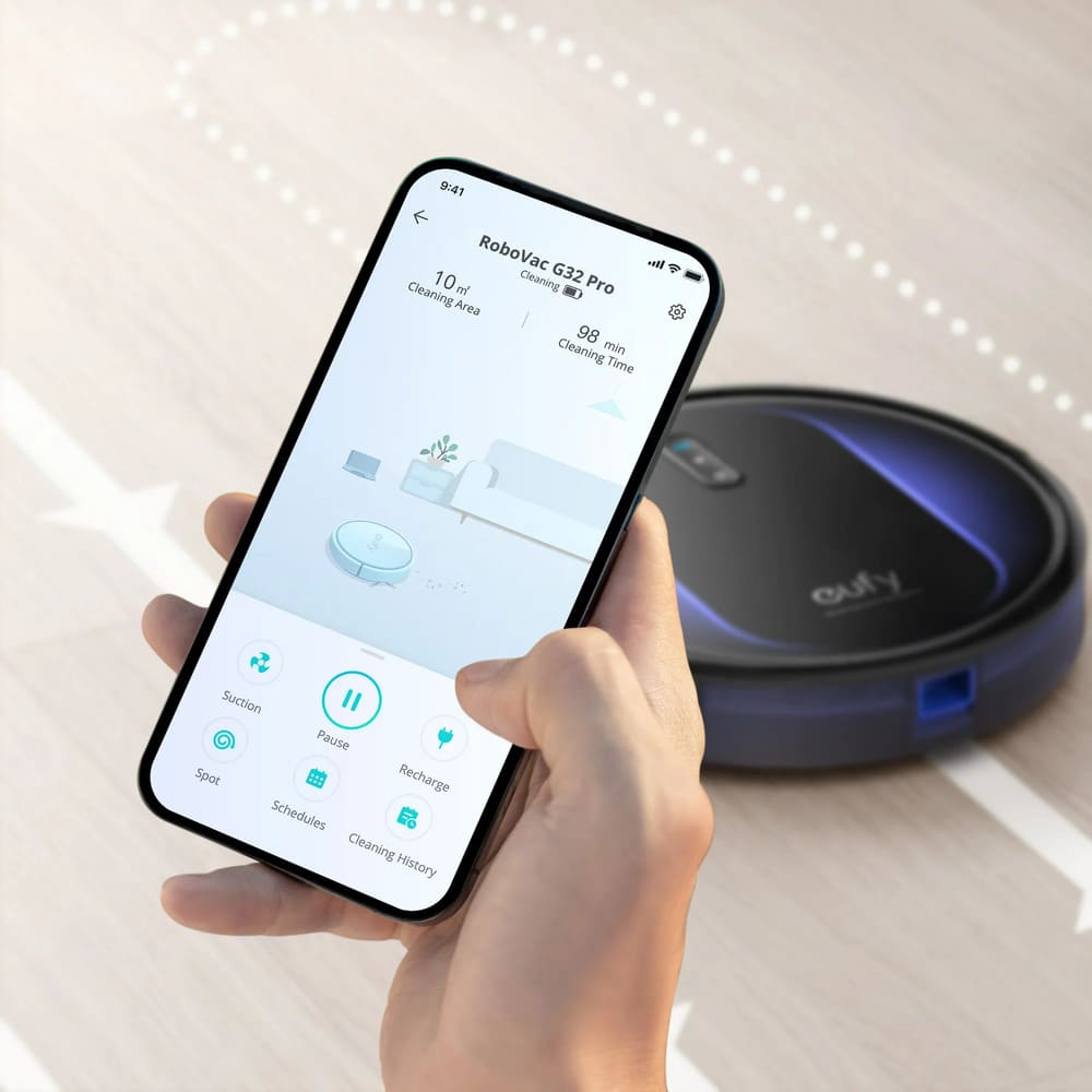 eufy Clean by Anker RoboVac G32 Pro Robot Vacuum with Home Mapping from Walmart