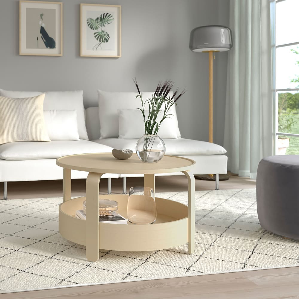 BORGEBY Coffee table, birch veneer from IKEA