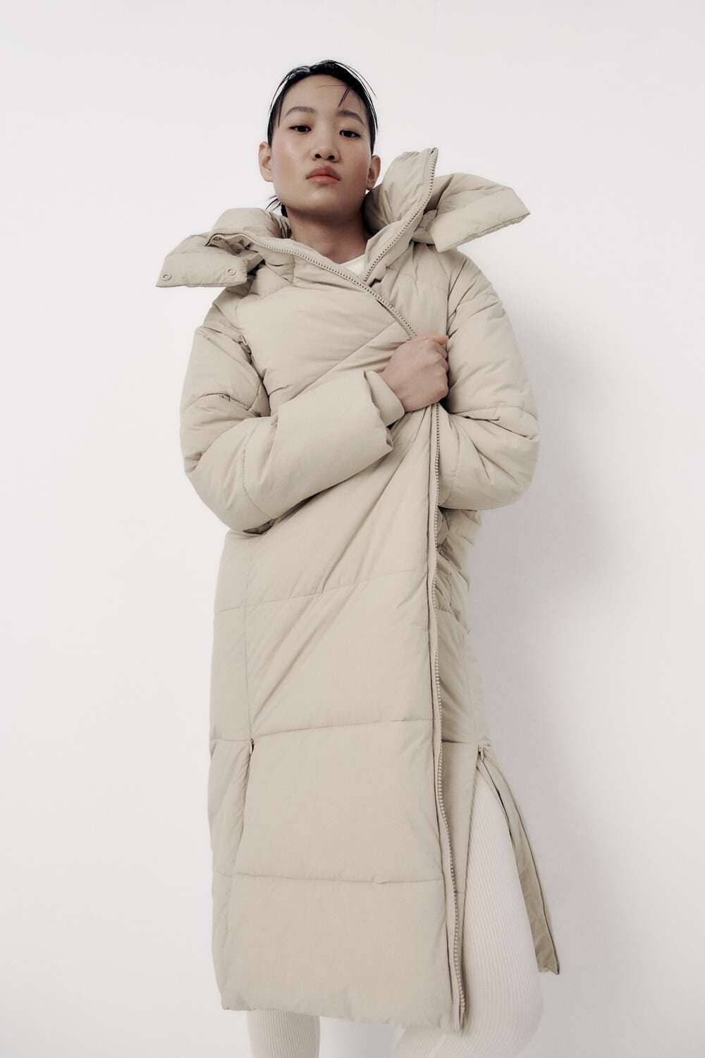 EXTRA LONG PUFFER COAT FROM ZARA