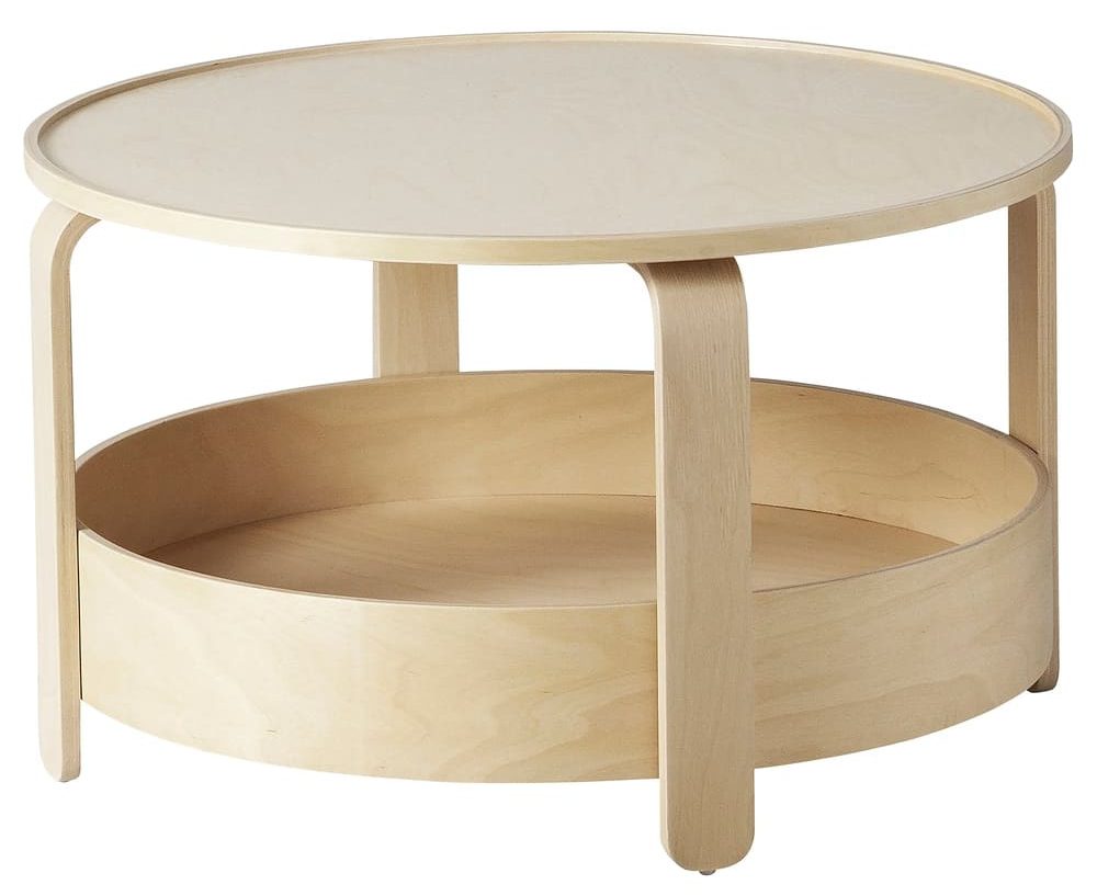 BORGEBY Coffee table, birch veneer IKEA
