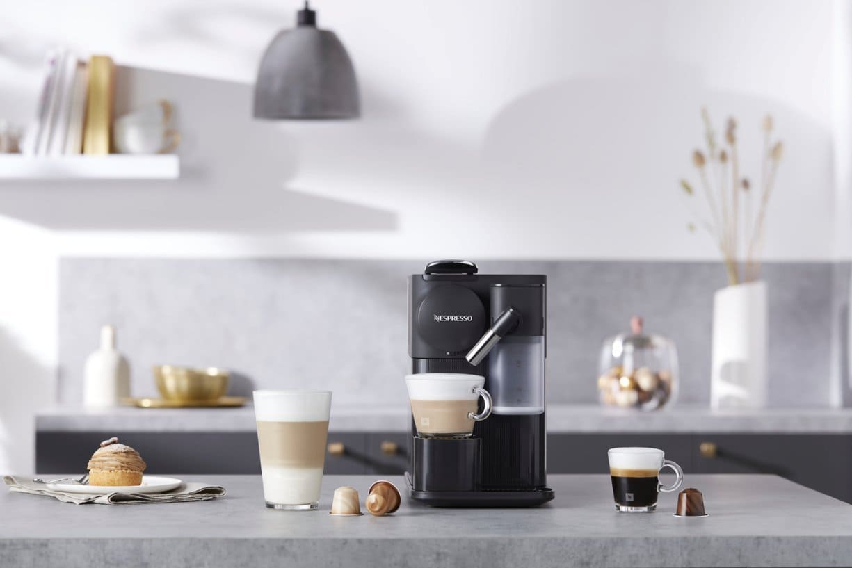 Best Buy Nespresso - Lattissima One Original Espresso Machine with Milk Frother by DeLonghi - Black