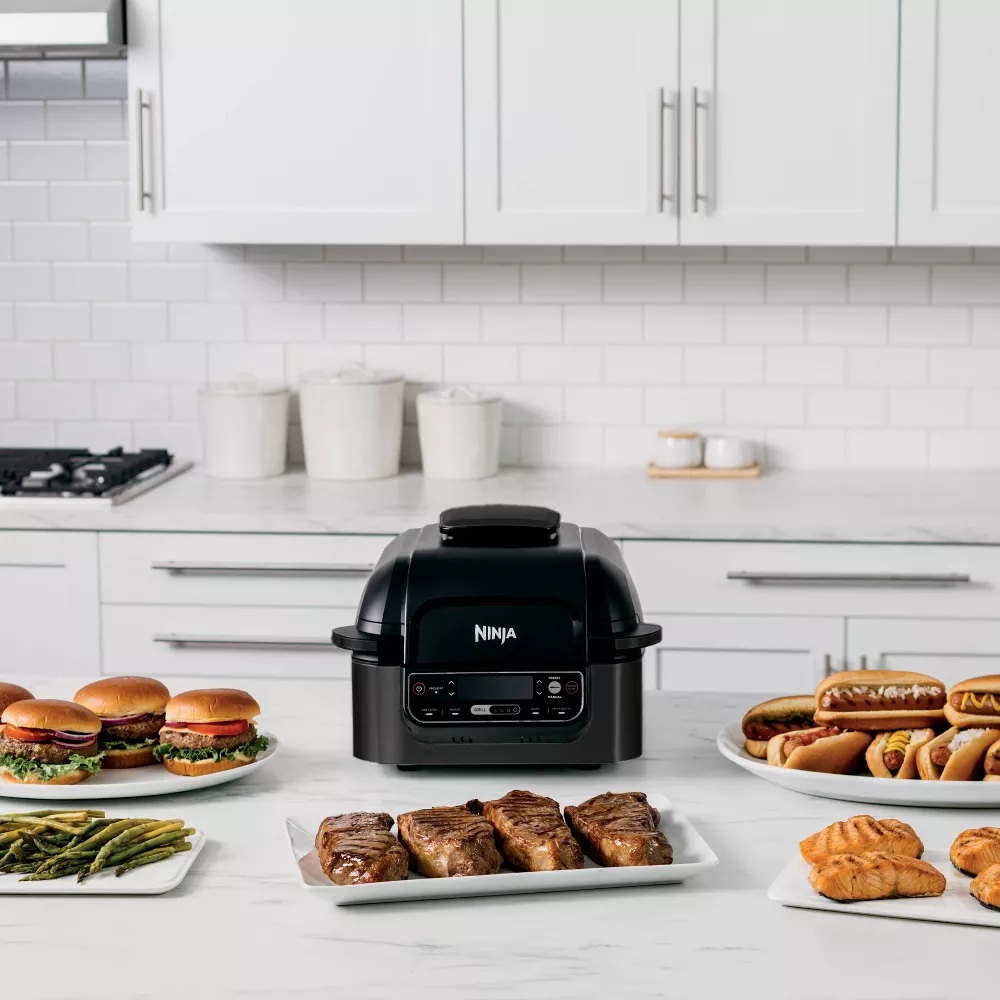 Ninja Foodi Smart 5-in-1 Indoor Grill with 4qt Air Fryer