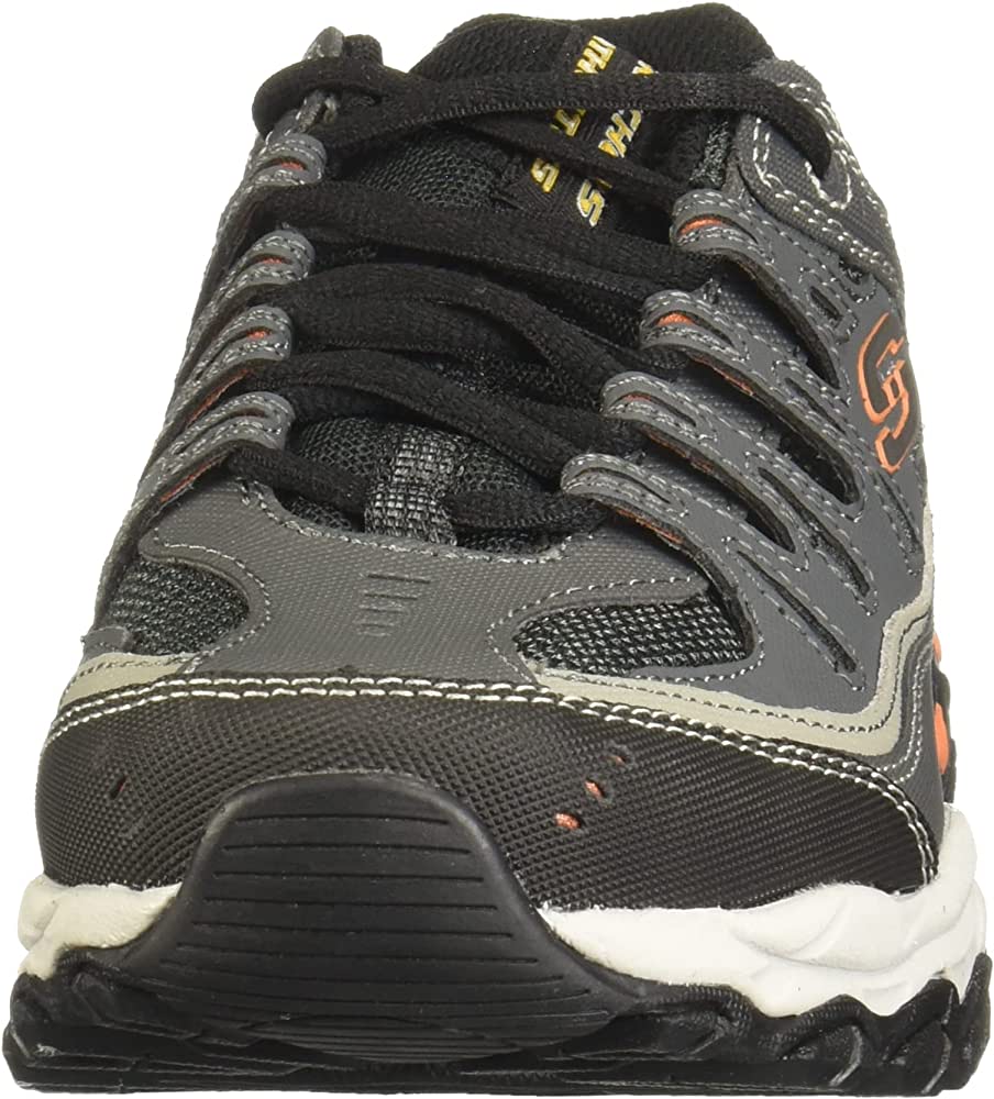 Skechers Men's Afterburn Memory-Foam Lace-up Sneaker