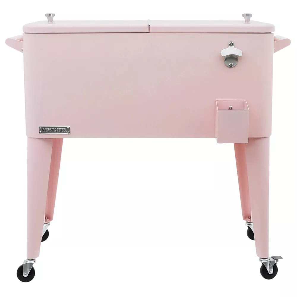 Target Portable Rolling Patio Cooler - Pink - Permasteel