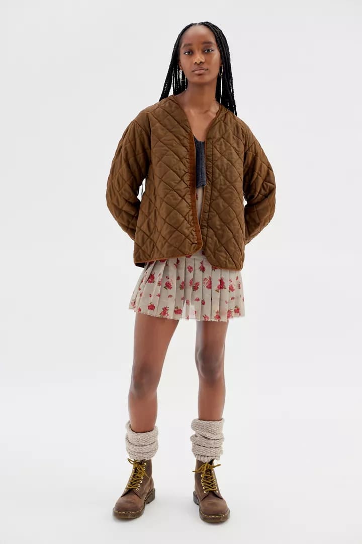 Urban Renewal Vintage Quilted Jacket from UO