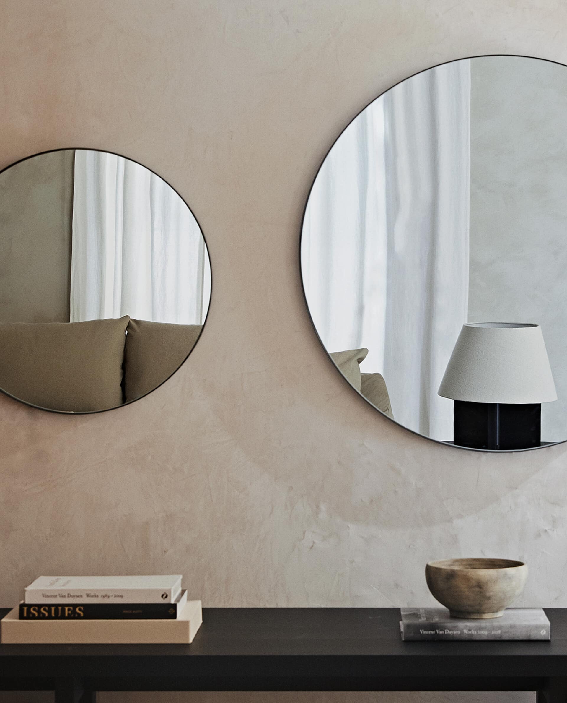 Zara Home round mirror