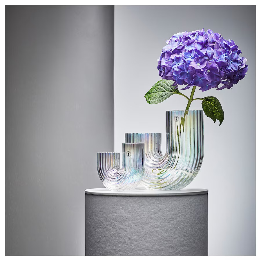 IKEA vase mother of pearl color