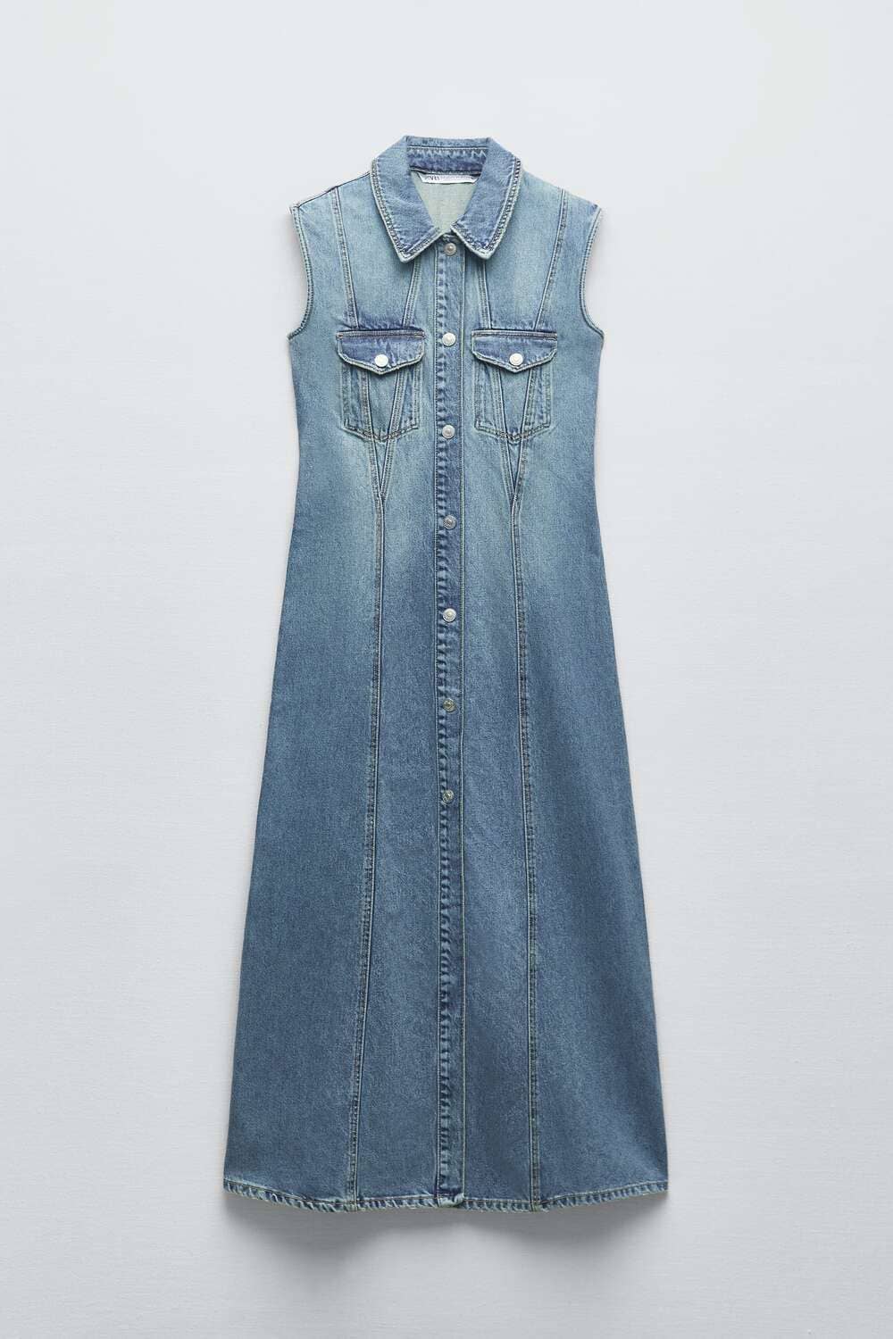 DENIM TRF DRESS FROM ZARA