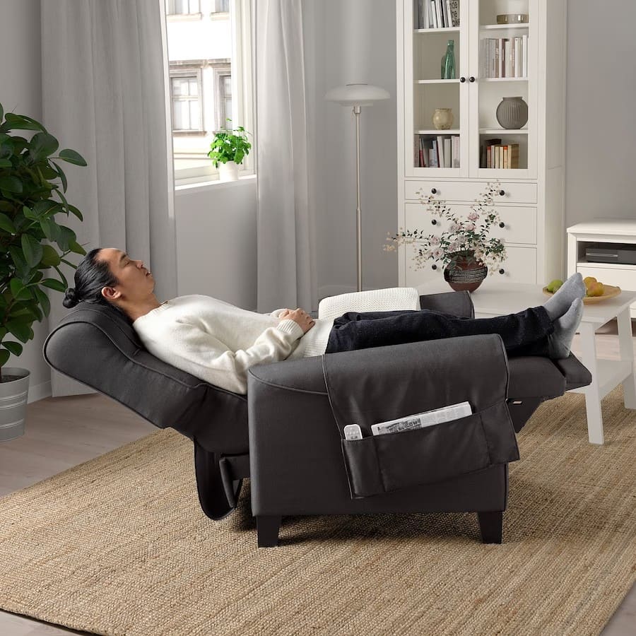 MUREN Recliner Remmarn Dark Gray