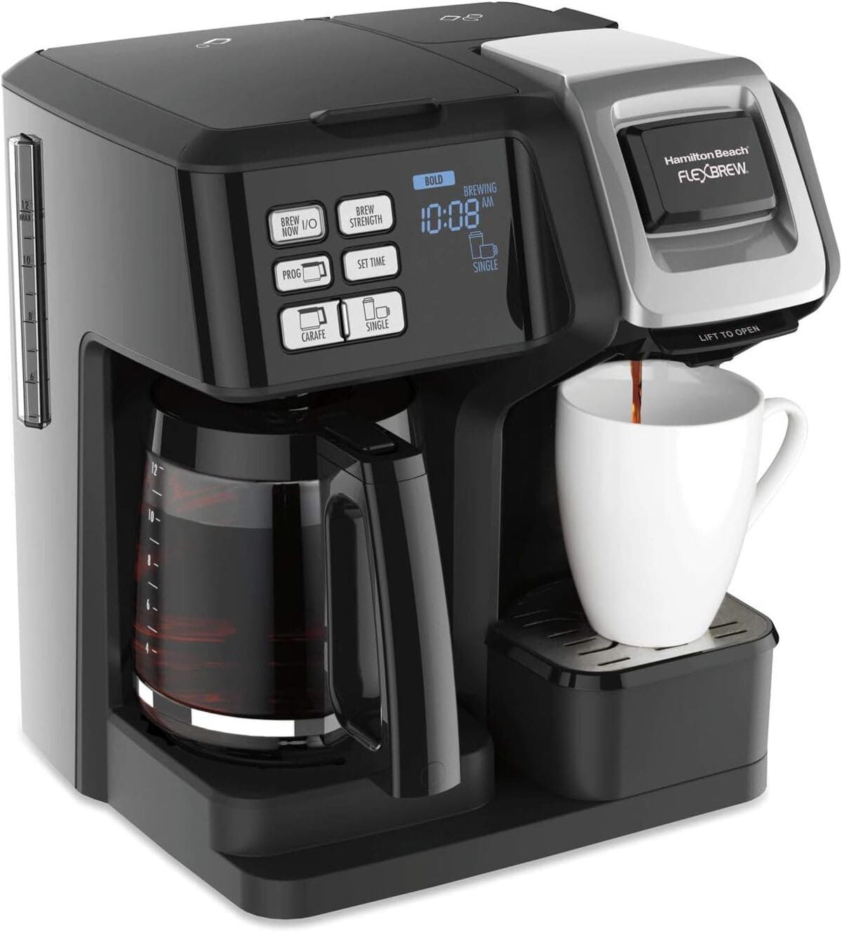 Amazon Hamilton Beach 49976 FlexBrew Trio 2-Way Coffee Maker