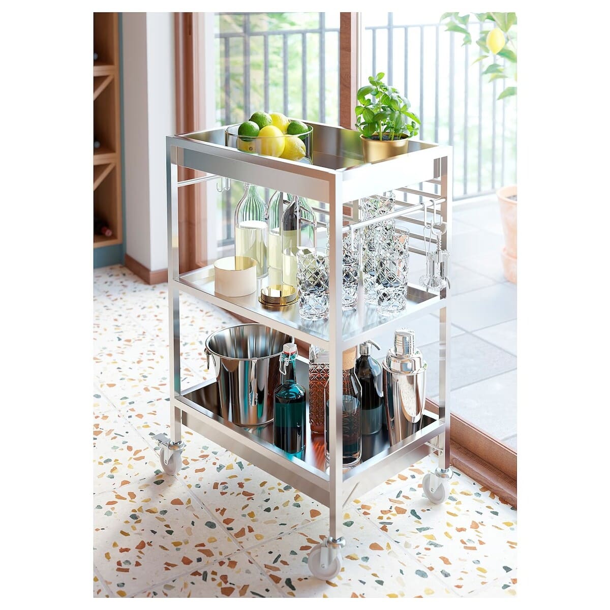 KUNGSFORS Kitchen cart