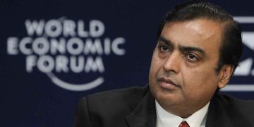 This is the spectacular house where Mukesh Ambani, India's billionaire, lives