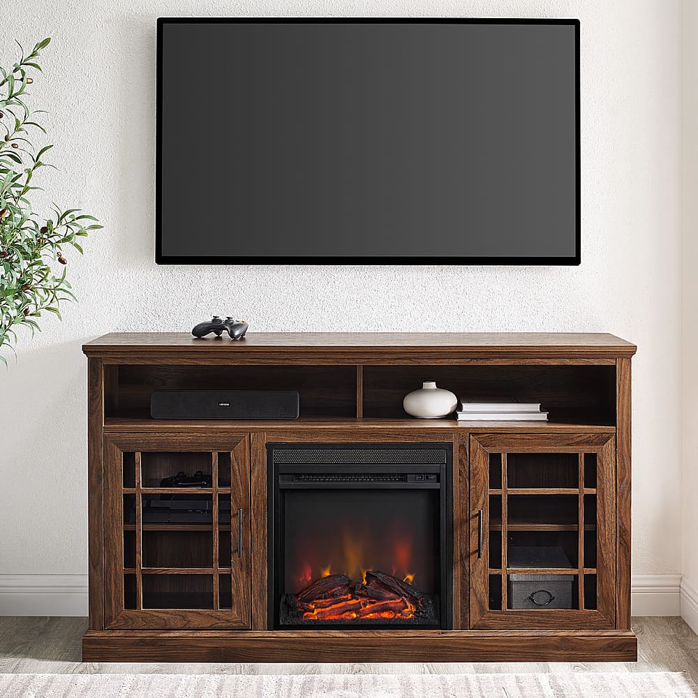 Best Buy Walker Edison - Storage Fireplace TV Stand