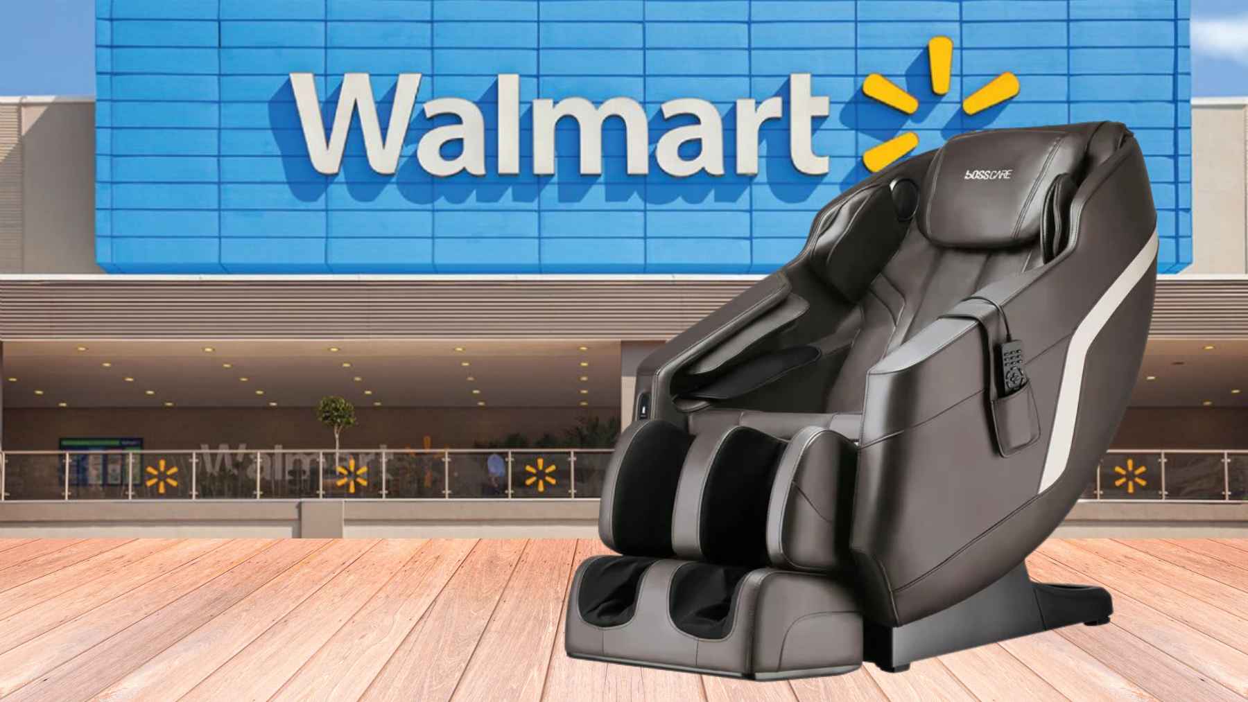 The Walmart Massage Chair That Says Goodbye To Back Pain Forever   Walmart BOSSCARE Assembled Massage Chair 