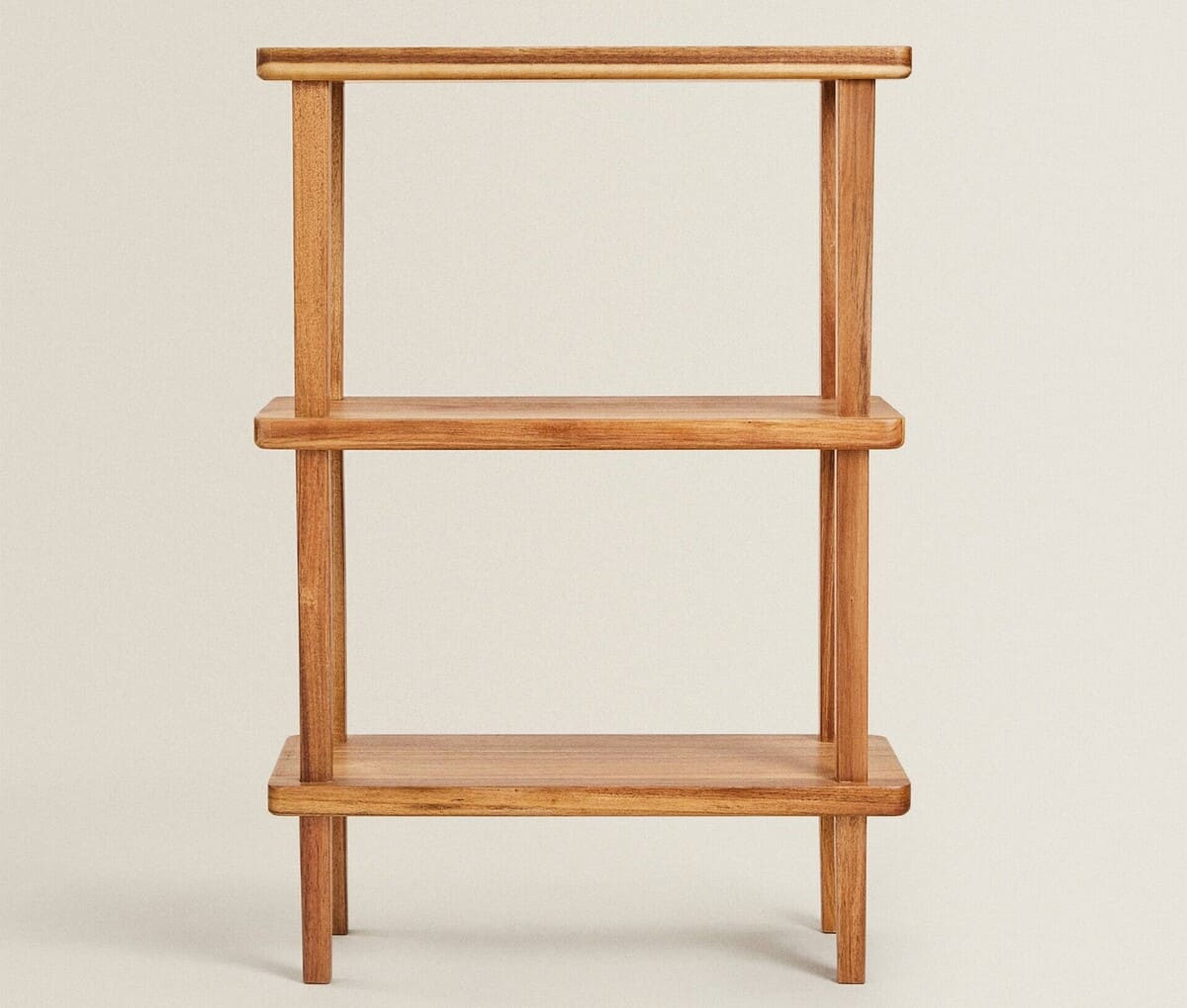 Acacia Wood Shelving Unit