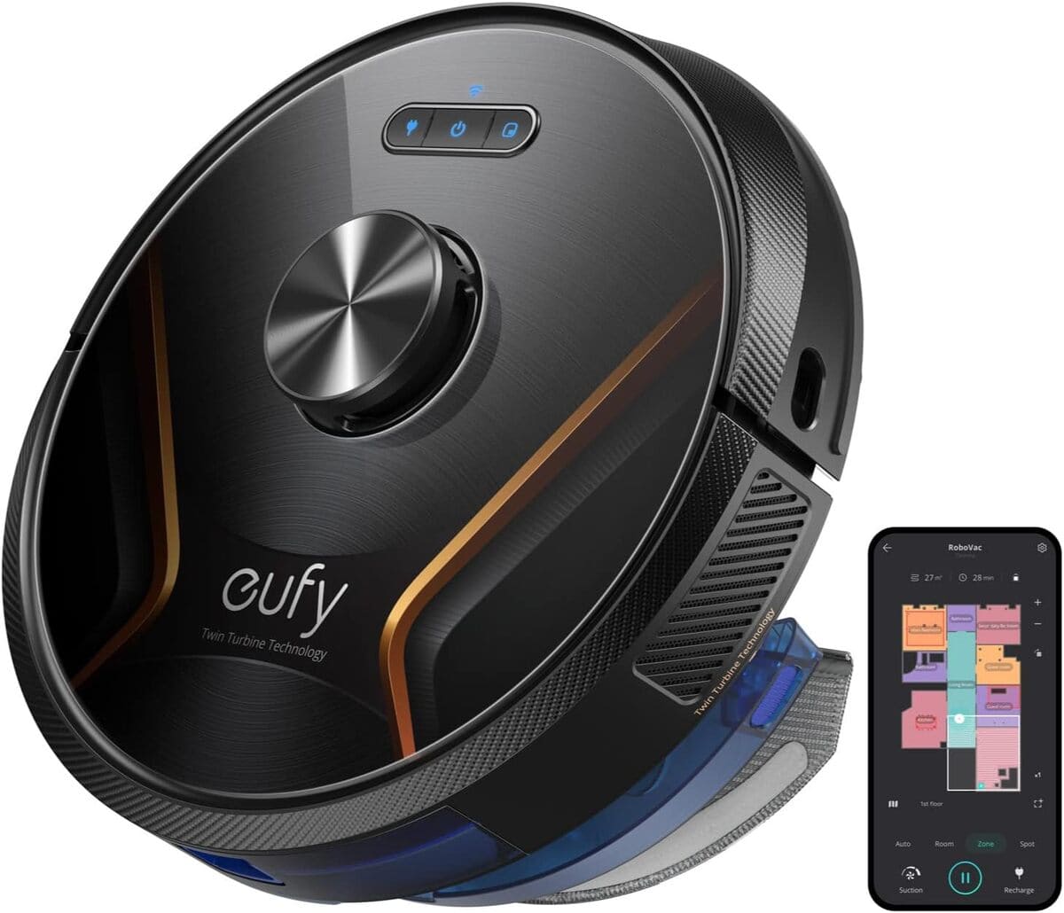 Amazon eufy by Anker, RoboVac X8 Hybrid, Robot Vacuum and Mop Cleaner