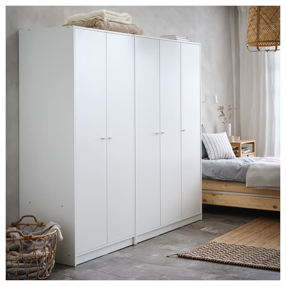 IKEA KLEPPSTAD Wardrobe with 3 doors