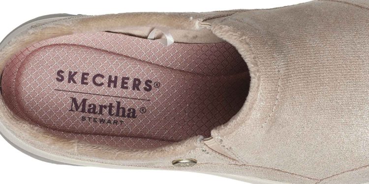 Martha Stewart's Skechers sneakers that look like Crocs