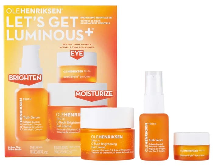 OLEHENRIKSEN Let's Get Luminous Brightening Essentials Set