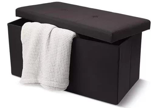 ALDI SOHL Furniture Rectangular Storage Ottoman