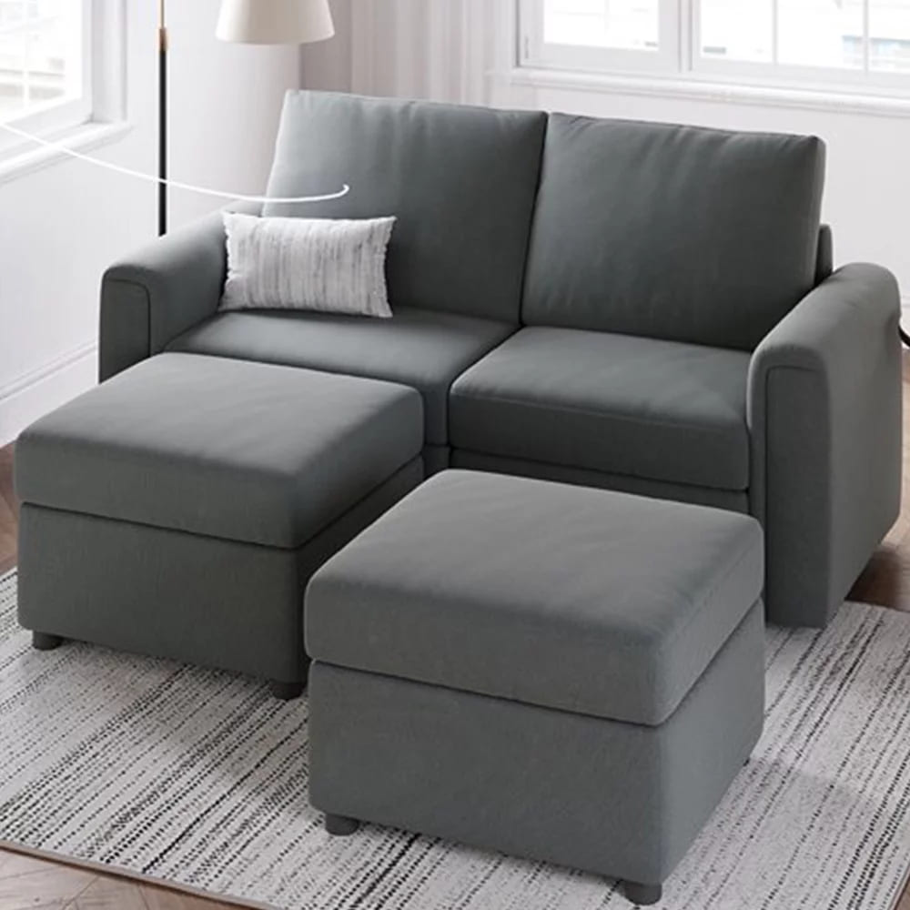 Walmart LINSY HOME Modular Couches and Sofas Sectional