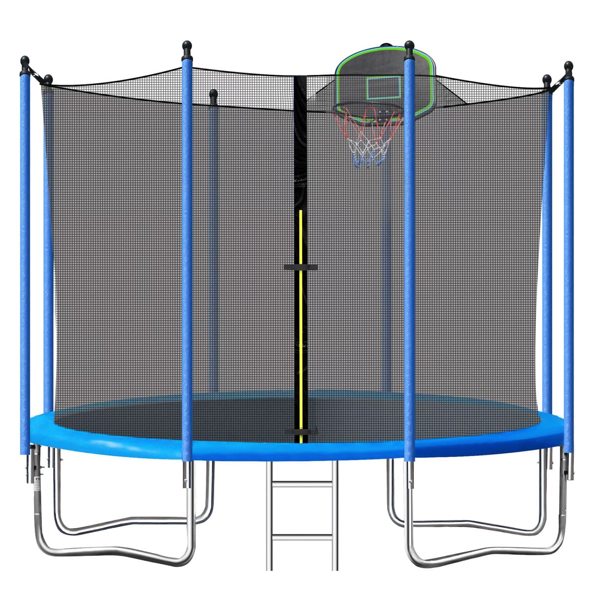 Walmart SEGMART 10ft Trampoline for Kids with Basketball Hoop and Enclosure Net