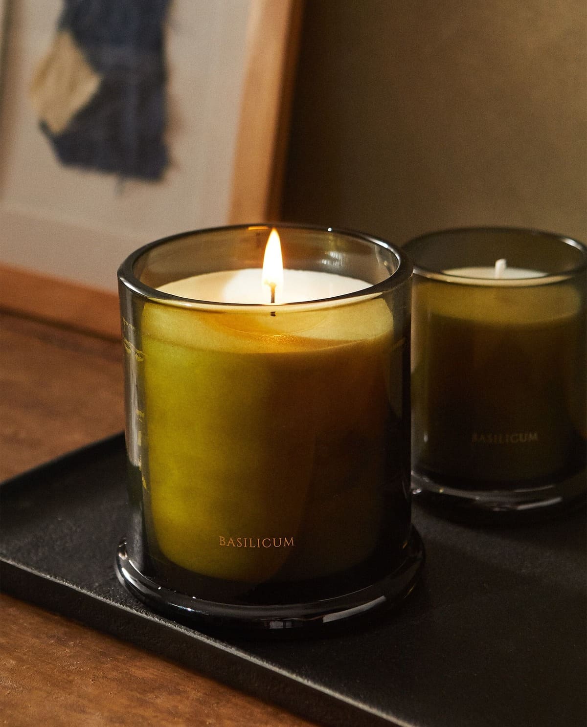 Zara Home Basilicm Scented Candle