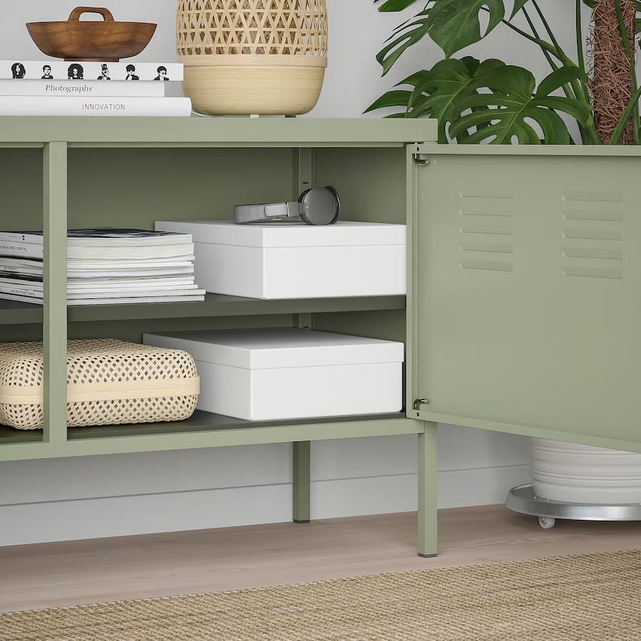 IKEA PS Cabinet light gray-green by Ikea