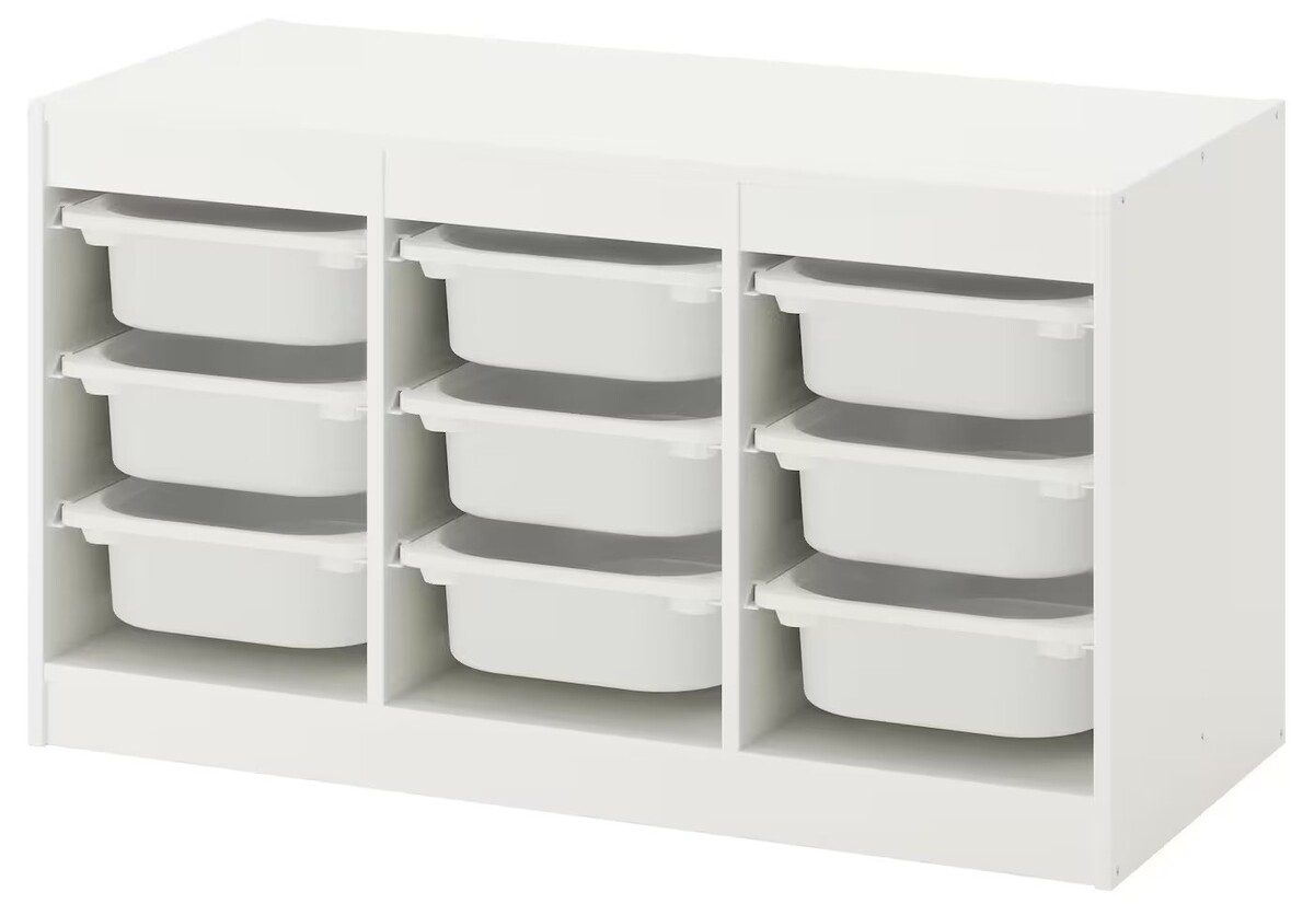 IKEA TROFAST Storage combination with boxes